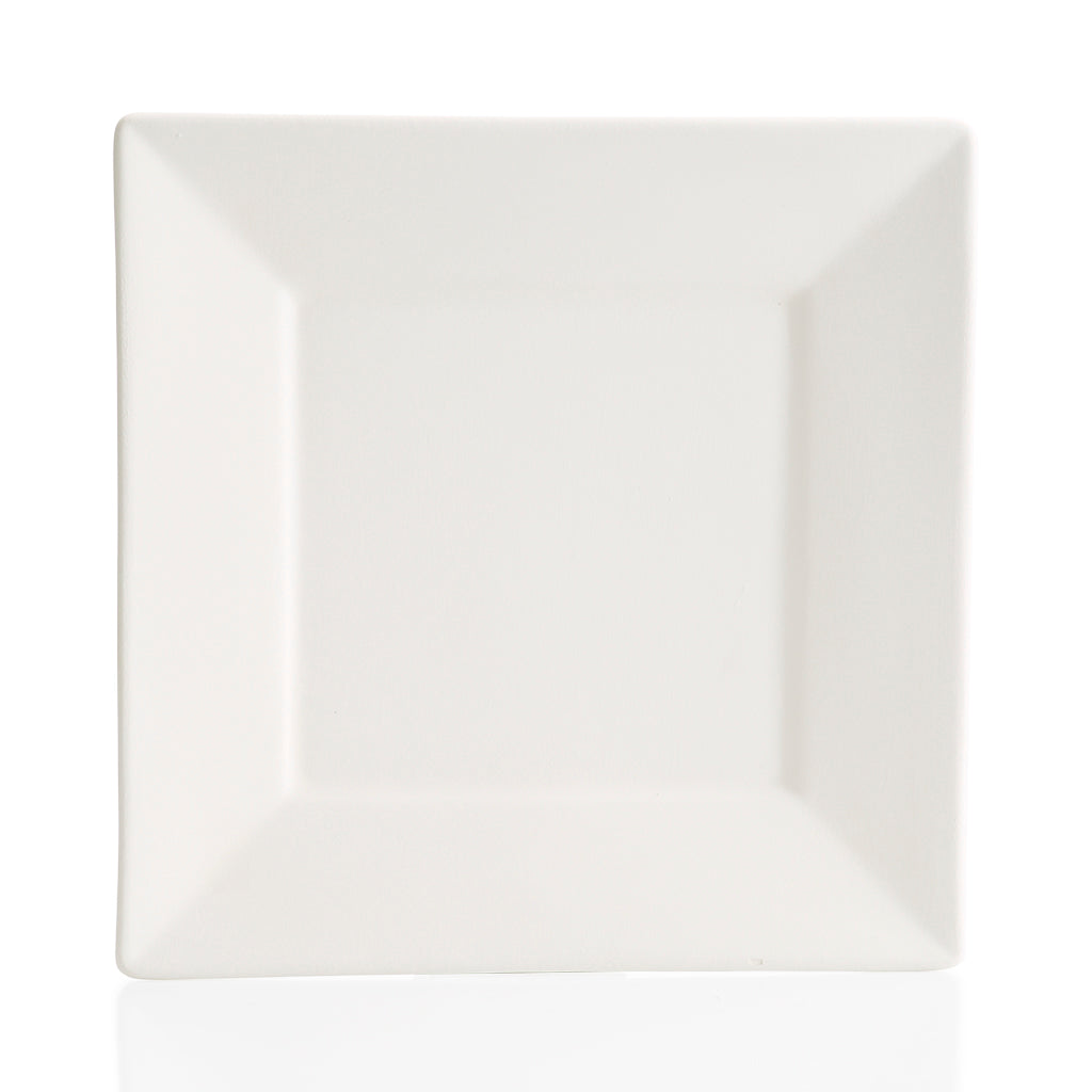 Square Rim Dinner Plate 10.5"