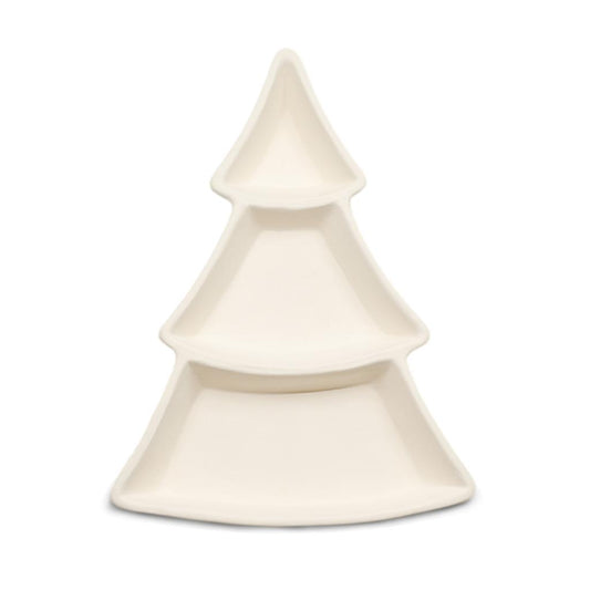 Divided Tree Dish 9"