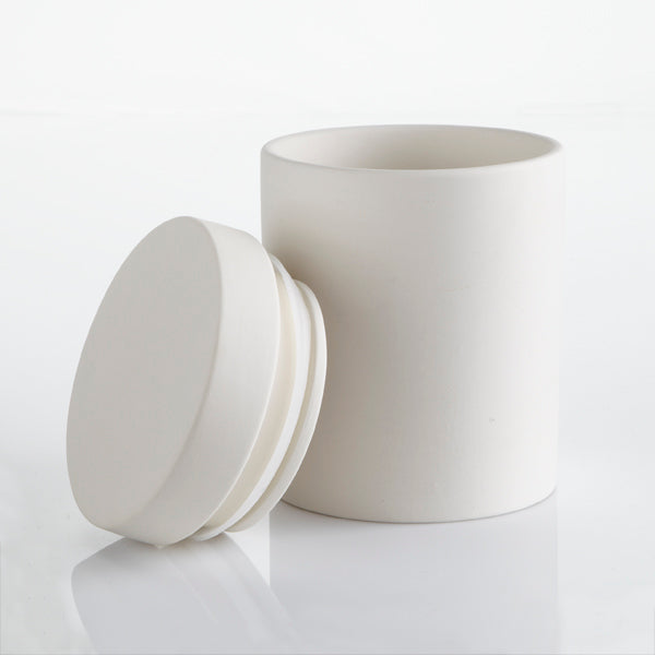 Flat Top Canister 6H x 4.25D