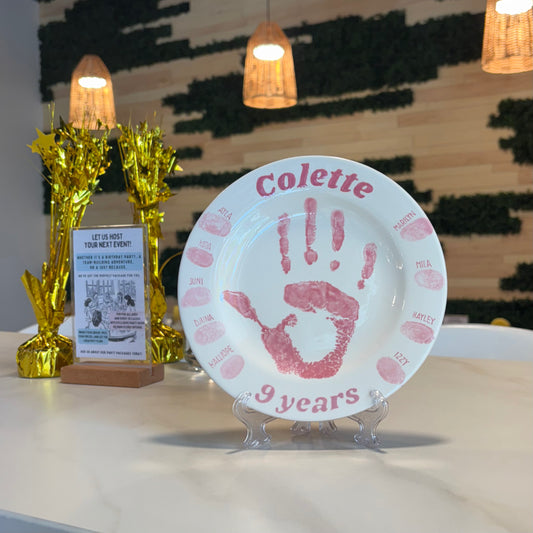 Party Add-On: Personalized Plate