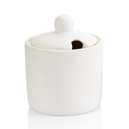 Sugar Bowl with Lid 3.25D x 4H