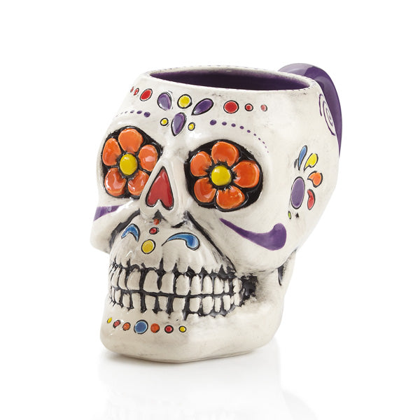 Sugar Skull Mug 4.5H x 6.5W x 16oz