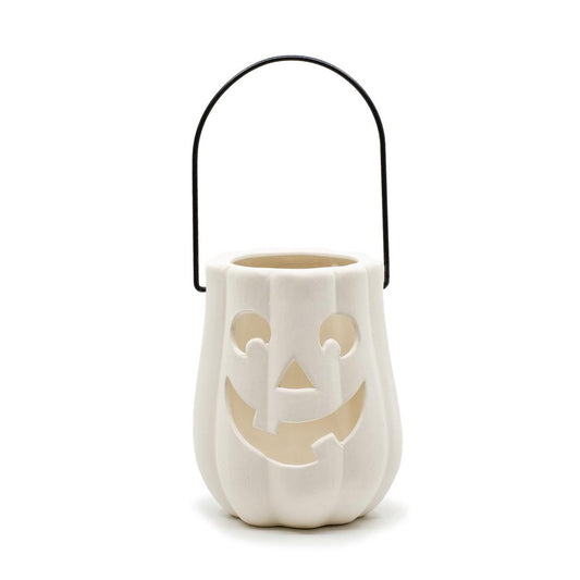 Jack-O-Lantern With Handle 5.25H x 4W