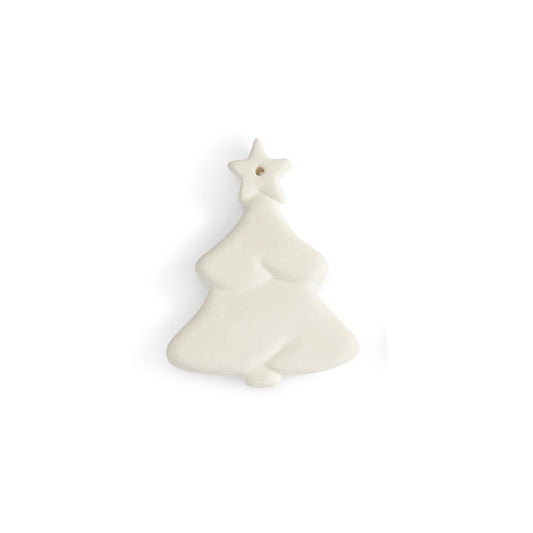 Christmas Tree Flat Ornament 3.5"