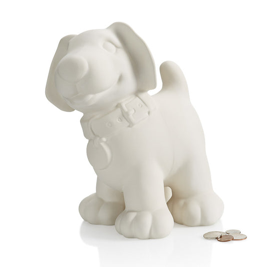 Dog Biggy Bank 9.5"