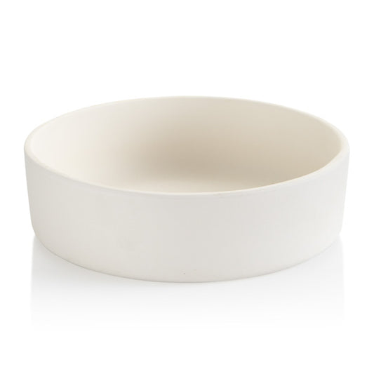 L Flat Dog Bowl 9.75"