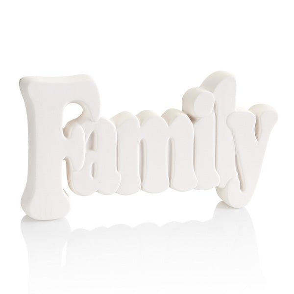 FAMILY Word Plaque 10.5"