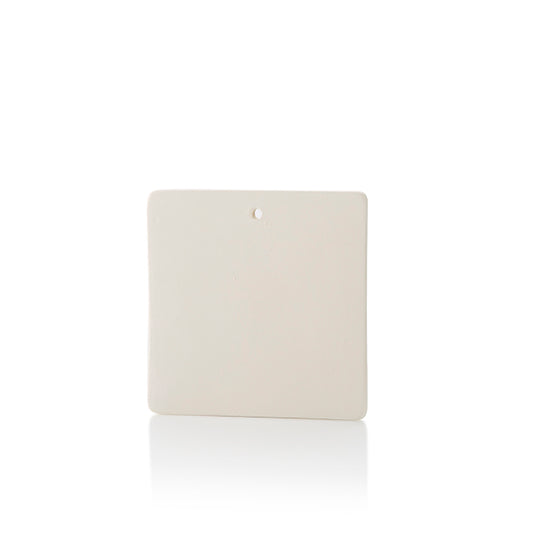Flat Square Ornament - 4 inch 4"