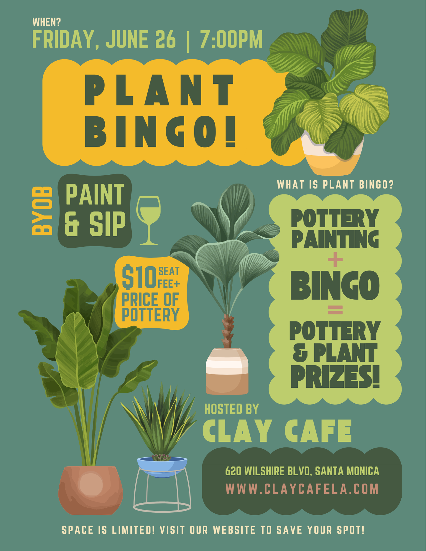 PLANT BINGO! Friday, August 21st @ 7pm
