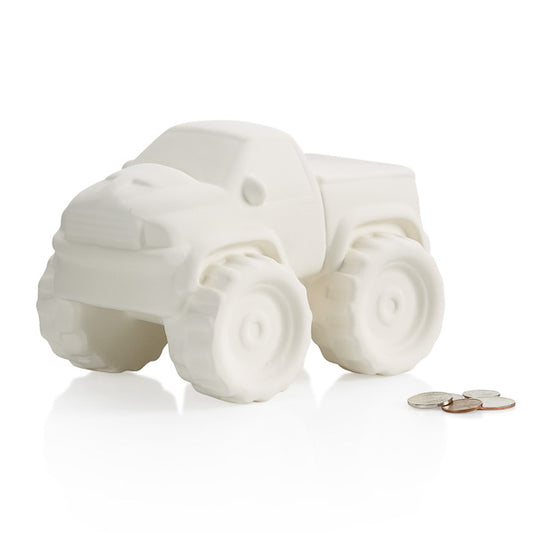 Monster Truck Bank 7"