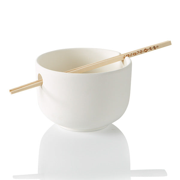 Noodle Bowl with Chopsticks 5"