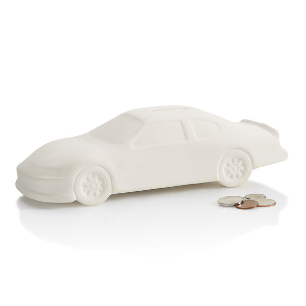 Race Car Bank 9.5"