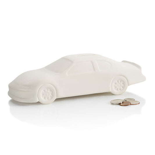 Race Car Bank 9.5"