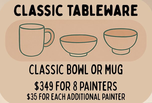 Classic Tableware Party Package