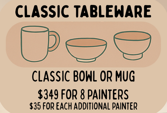 Classic Tableware Party Package